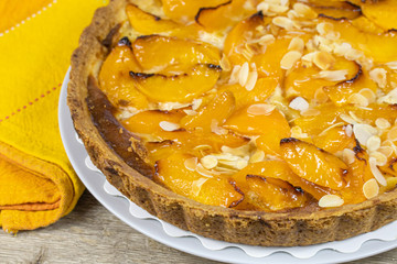 tarte abricots et amandes