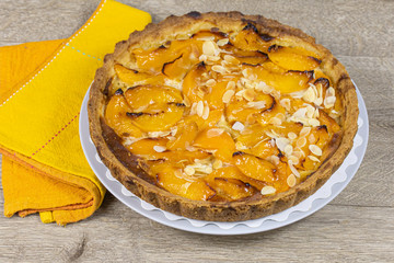 tarte abricots et amandes