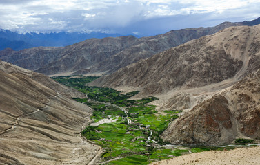 Mountain scenery in Ladakh, India