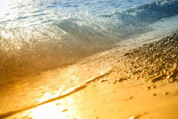 sea beach and spray background image