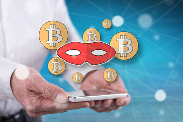 Concept of bitcoin hacking