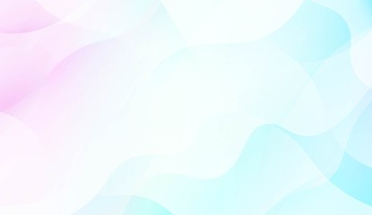 Wavy Background with Lines. Design For Your Header Page, Ad, Poster, Banner. Vector Illustration with Color Gradient.