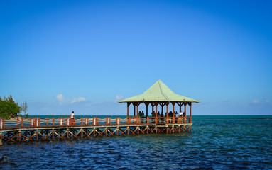 Seascape in Mahebourg, Mauritius