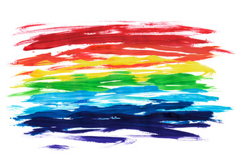 Colorful drawing isolated