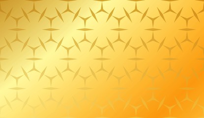 Golden Creative Multicolored Blurred Background. Elegant Background With Polygonal Line. Triangular Style. Vector Illustration. Modern Design For You Business, Project