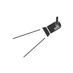 Spotlight icon template color editable. Spotlight symbol vector sign isolated on white background. Simple logo vector illustration for graphic and web design.