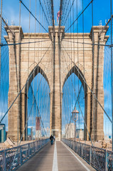 Fototapeta premium Brooklyn Bridge in New York, United States.