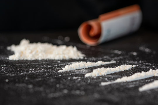 Some lines of cocaine