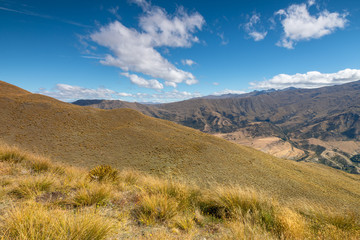 Landscape scenery in south New Zealand