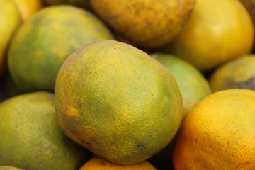 orange fruit is delicious at street food