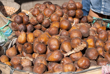 Fruit skin of snake.