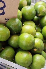 orange fruit is delicious at street food