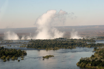At The Edge Of The Zambezi River