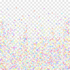 Festive confetti. Celebration stars. Colorful star
