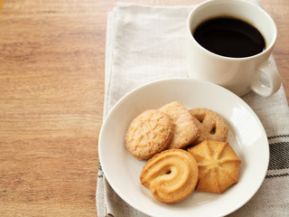 クッキーとコーヒー