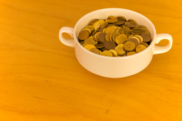 cup of tea with cookies