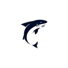 Shark Logo Design Template Vectors