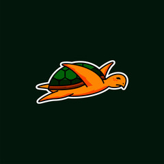 Turtle Logo Vector
