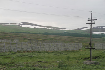 Obraz premium Nature of the polar Urals