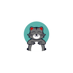 Cat Logo Design Vector
