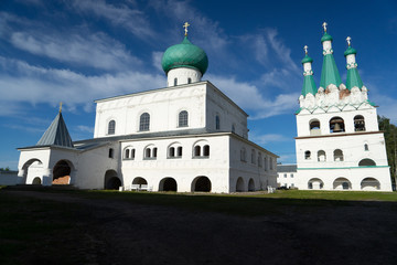Fototapeta premium Russian Orthodox Alexander Svirsky monastery. Russia.