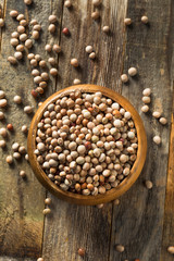 Organic Dry Toor Whole Pigeon Peas
