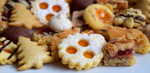 Weihnachtskekse - Weihnachtsplätzchen - Plätzchenteller