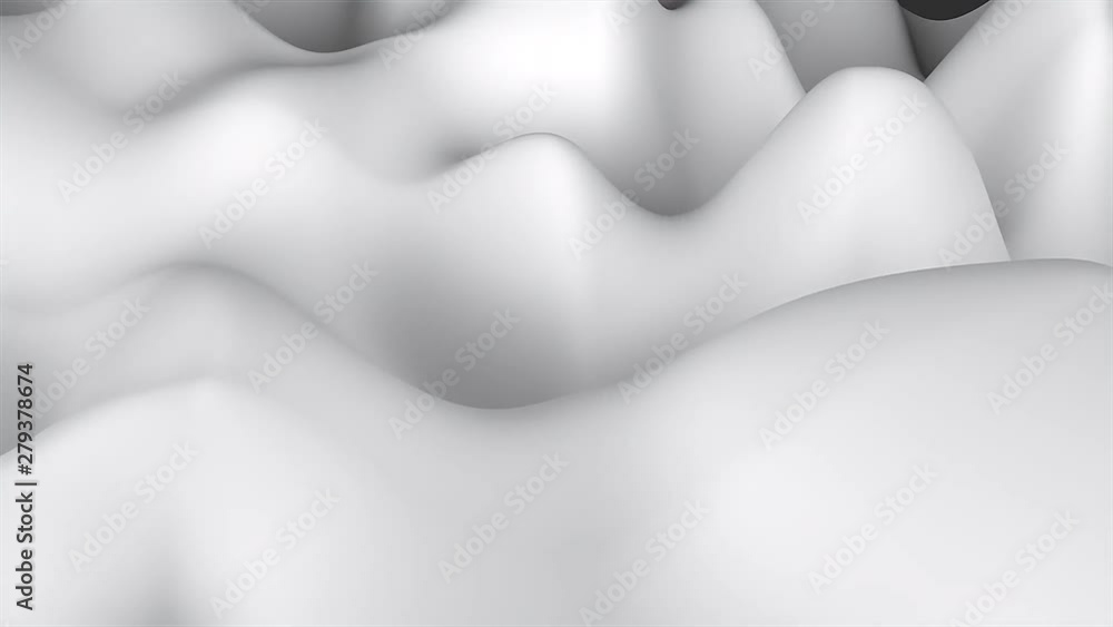 Poster wave 3d abstract surface, computer generated 3d render background like terrain or liquid surface