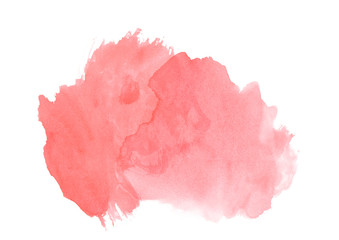  red watercolor abstract brush strokes