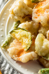 Homemade Japanese Vegetable Tempura