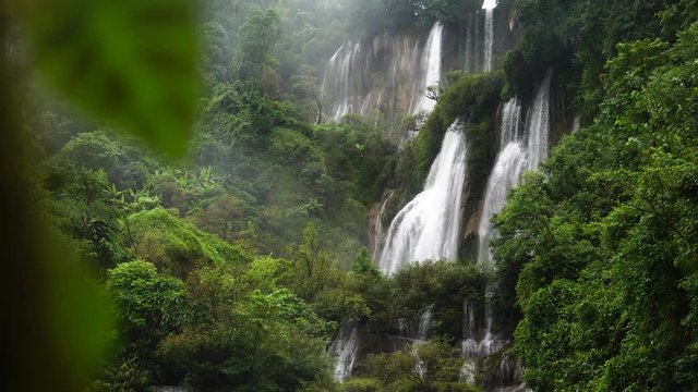 Tee Lor Su waterfall 4k