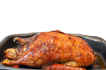 Grilled duck