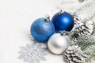 Image with Christmas ornaments.