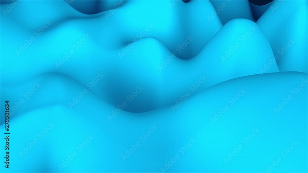 Poster wave 3d abstract surface, computer generated 3d render background like terrain or liquid surface