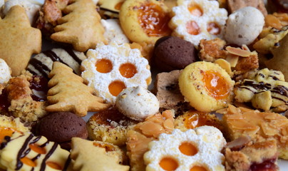 Weihnachtskekse, Weihnachtsplätzchen, Frohe Weihnachten
