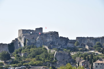 Obraz premium Ancient village Les Baux in Southern France, Provence