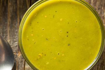 Raw Green Organic Avocado Green Goddess Dressing