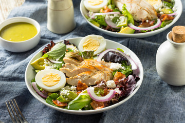 Homemade Healthy Green Goddess Salad