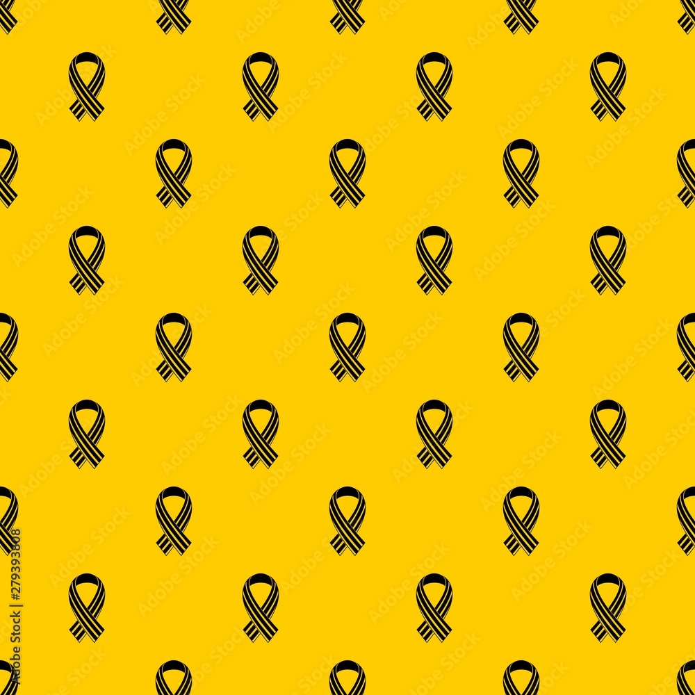 Poster ribbon lgbt pattern seamless vector repeat geometric yellow for any design