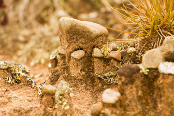 formación natural por la erosión