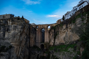 Fototapeta na wymiar Puente Nuevo Bogenbrücke in Ronda, Spanien