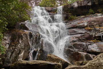 Ramsey Cascades waterfall in Great Smoky Mountains National Park