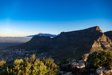 Fototapeta na wymiar Table Mountain Südafrika Tafel Berg
