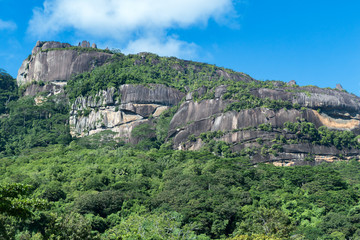 Mahe Seychellen Fels