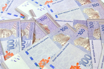 Malaysia Ringgit Note Background
