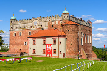 Castle in Golub-Dobrzyn - Teutonic castle from the turn of the 13th and 14th centuries, erected on...