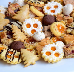 Weihnachtsgebäck - Plätzchen - Weihnachtskekse