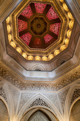 Palace Monserrat in Sintra, Portugal. building with exquisite Moorish architecture