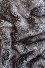 Wolf fake fur texture background