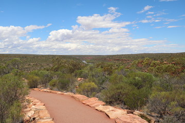 Nature reserve Kalbarri National Park in Western Australia